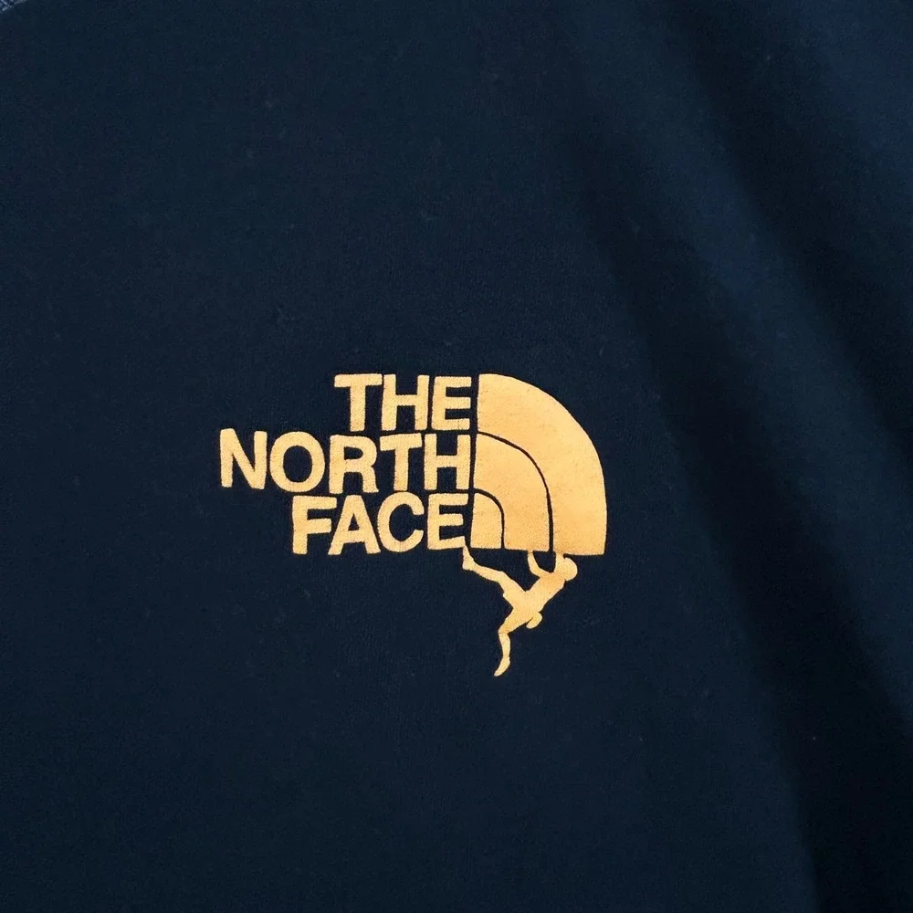 North Face Long Sleeve T-Shirt Mens XL Rock Climber Logo Outdoor Gorpcore Hiking